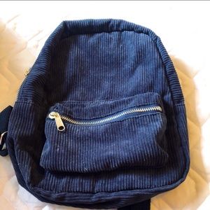 Mini Corduroy Backpack